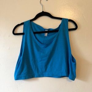 American apparel crop tank